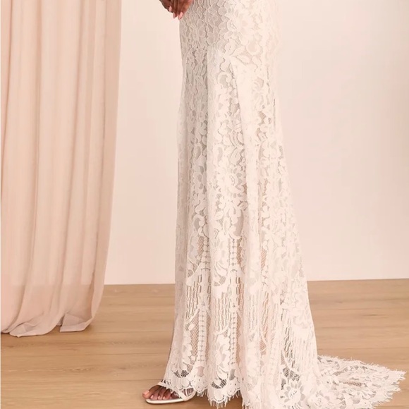 SOLD-LULUS || “Flynn” Lace max dress NWT - Picture 12 of 12